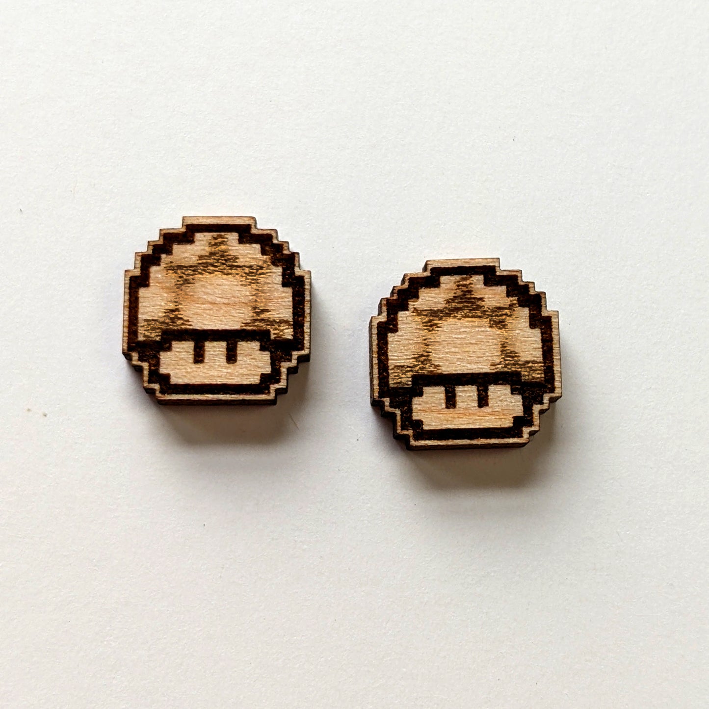 Mario / Mushroom / Question Mark Stud Earrings