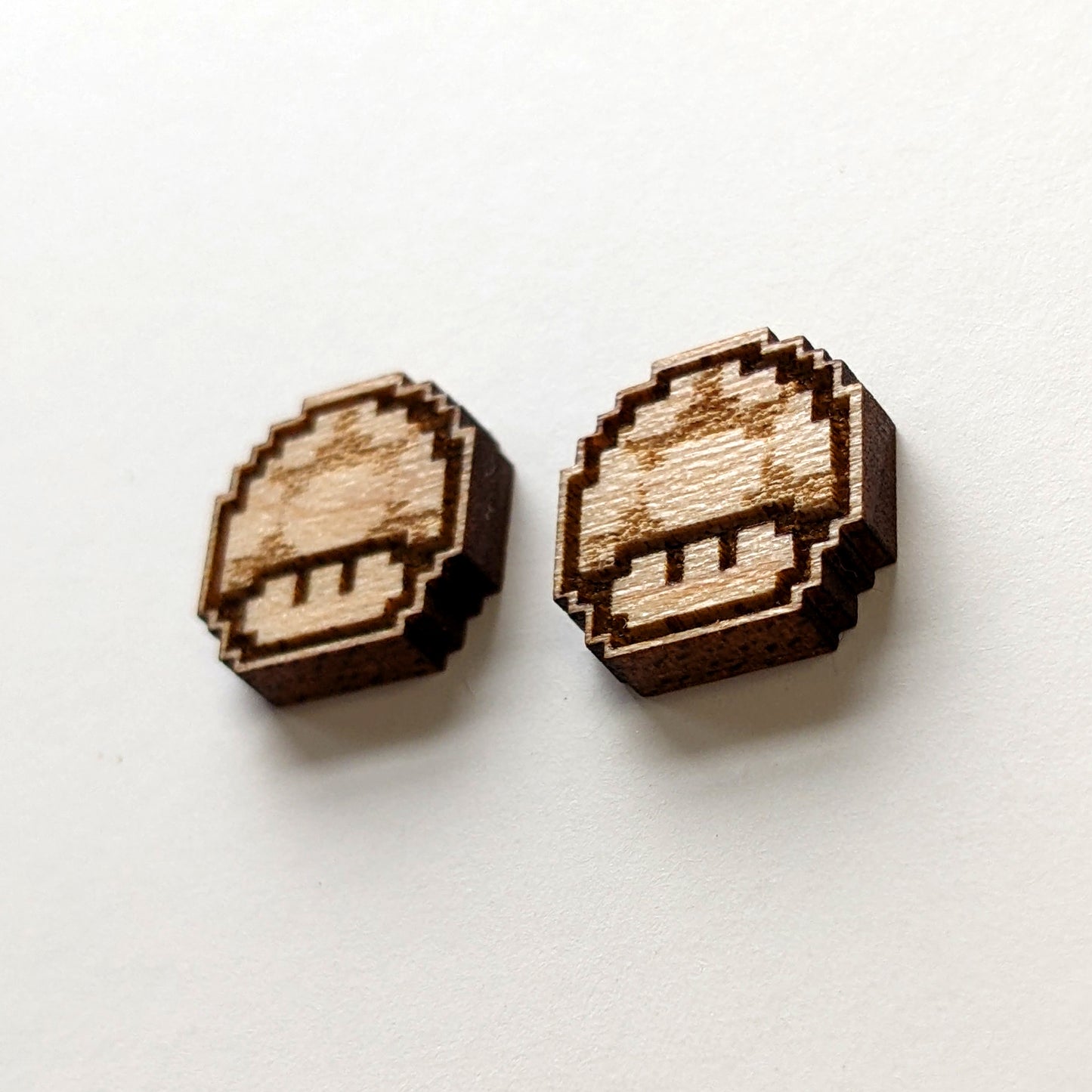 Mario / Mushroom / Question Mark Stud Earrings