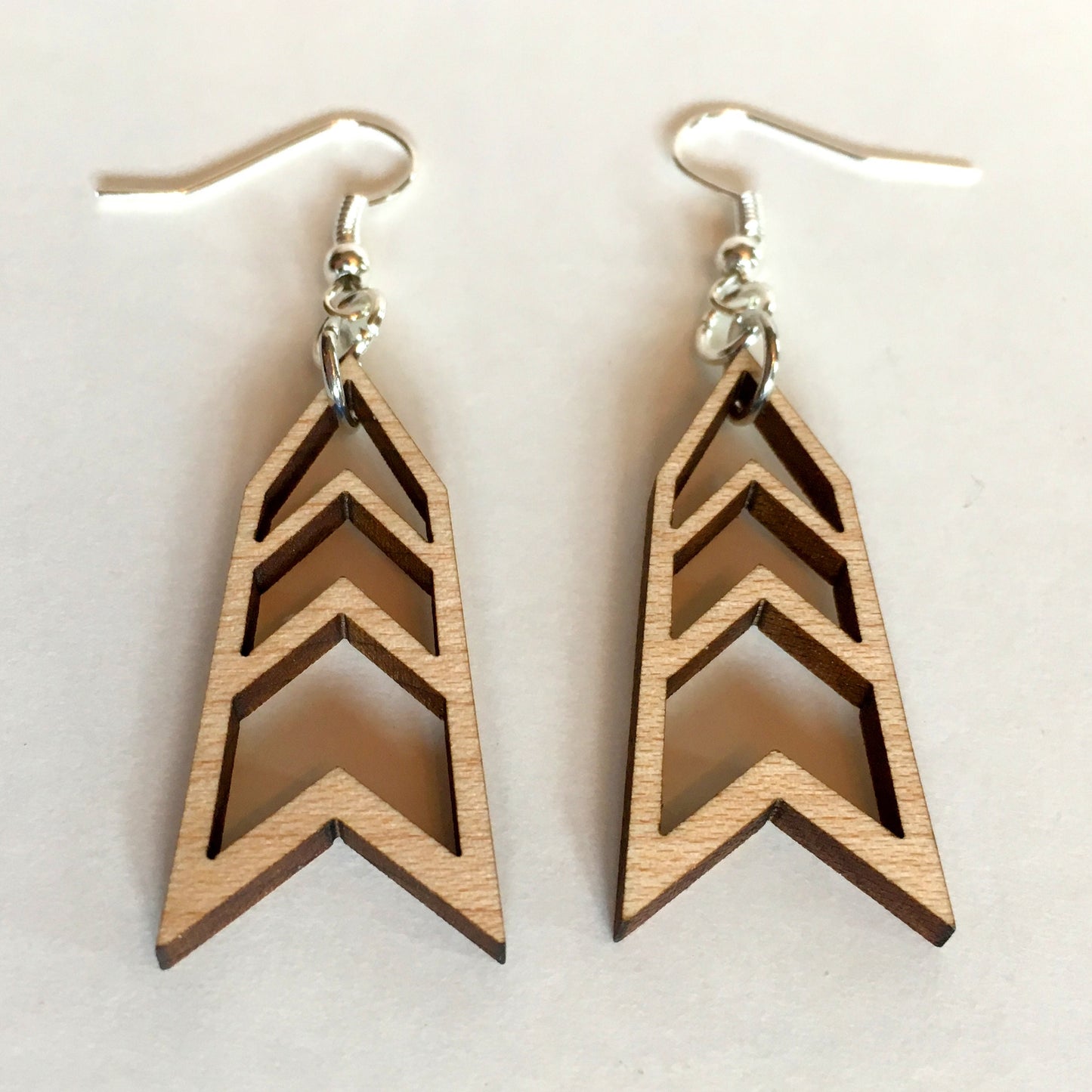 Chevron Tower Earrings