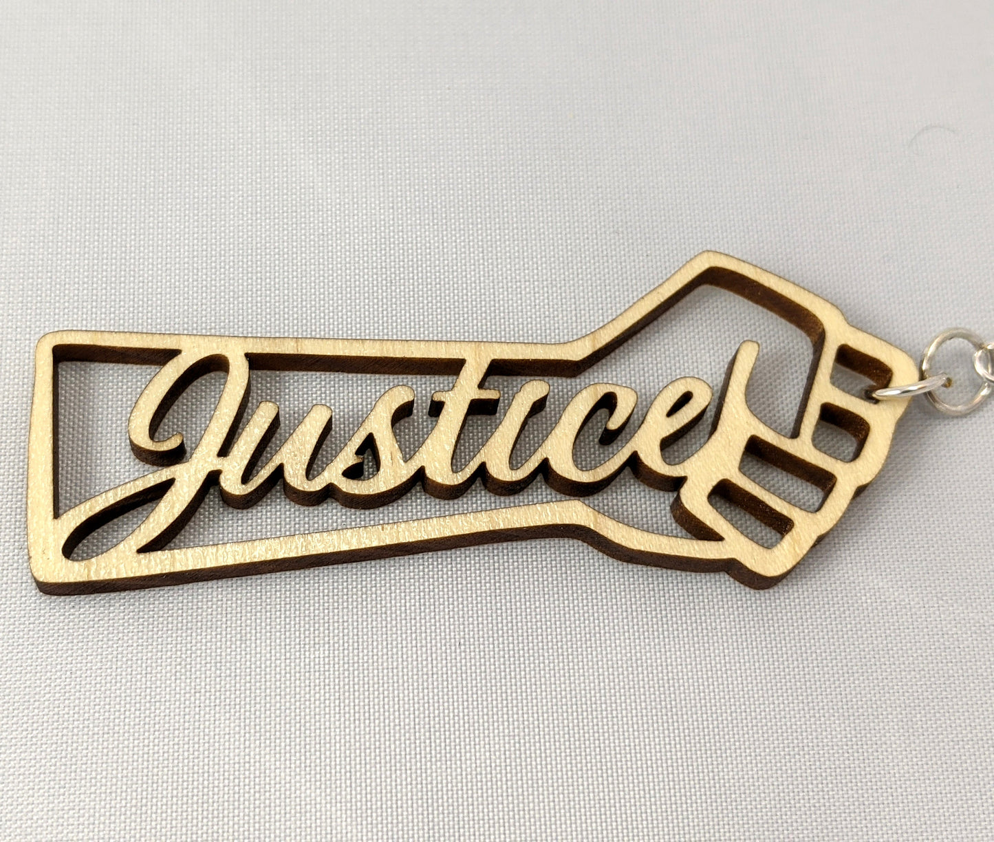 Justice Fist Drop Earrings