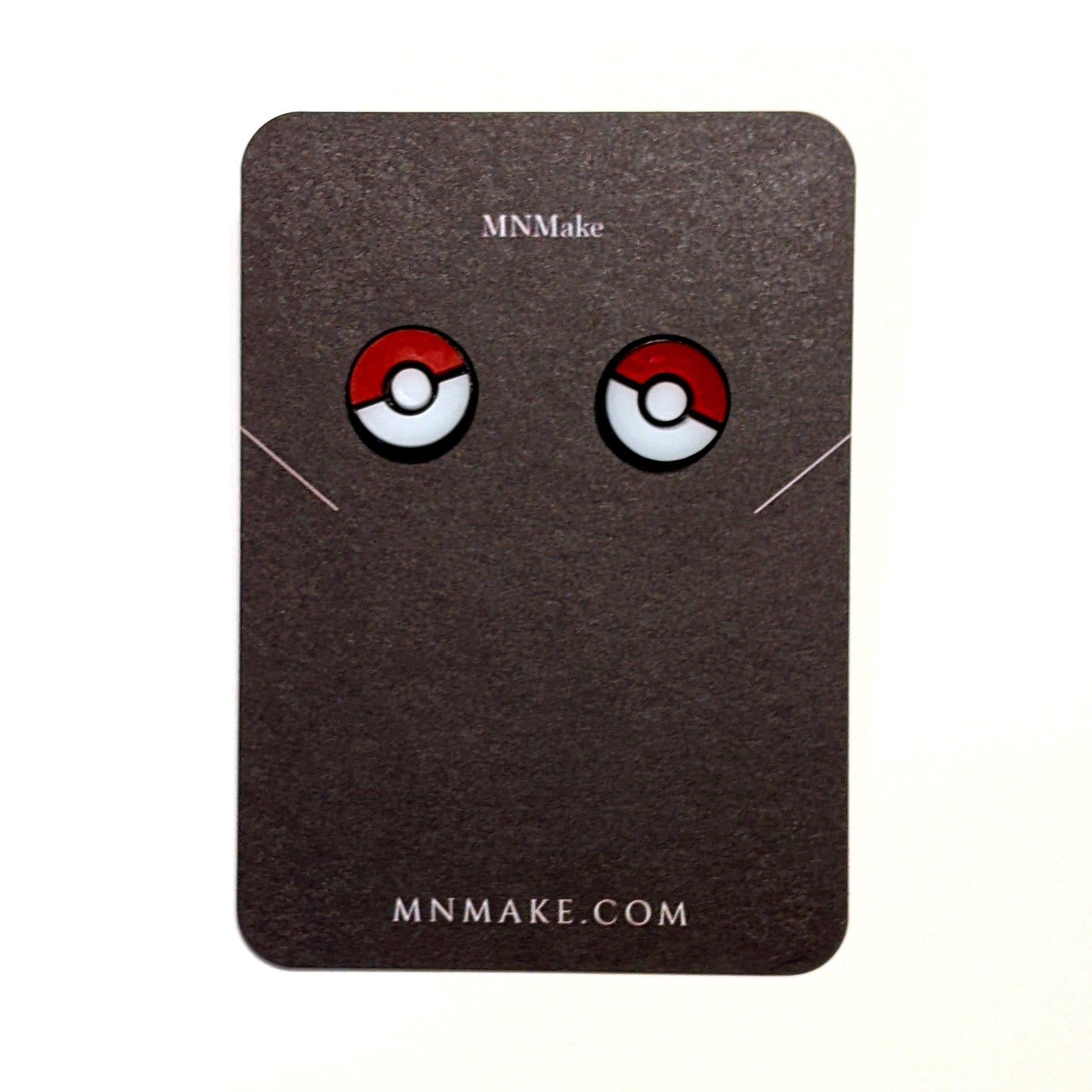 Poké Ball Earrings (pokeball)