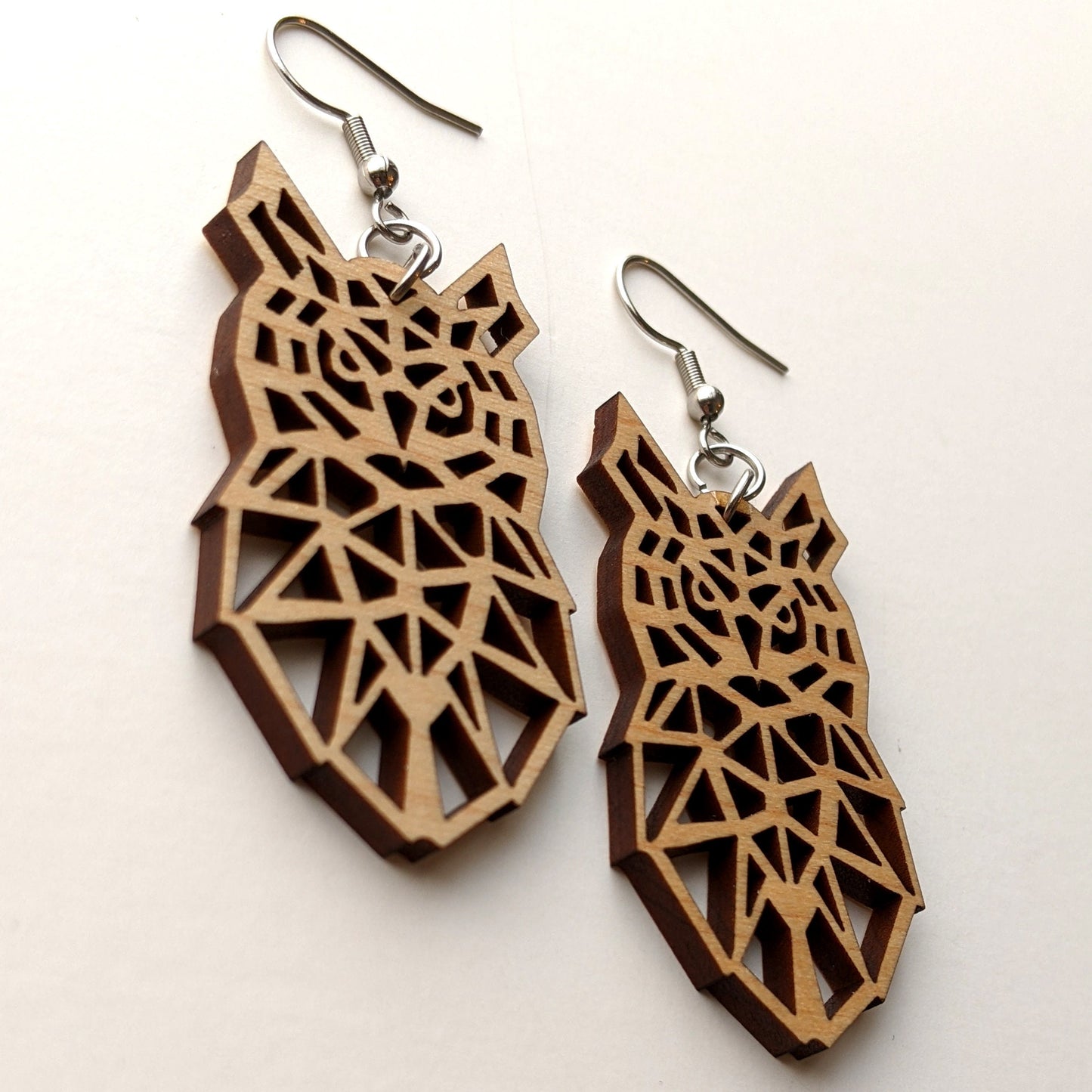 Owl Polygon Earrings