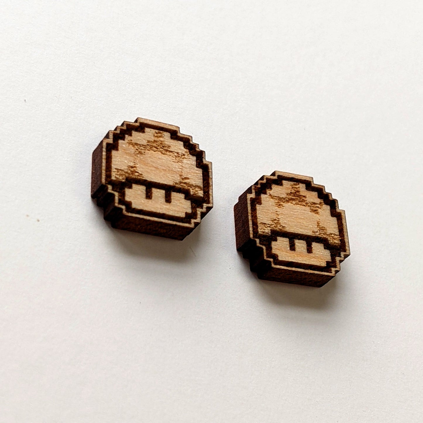 Mario / Mushroom / Question Mark Stud Earrings