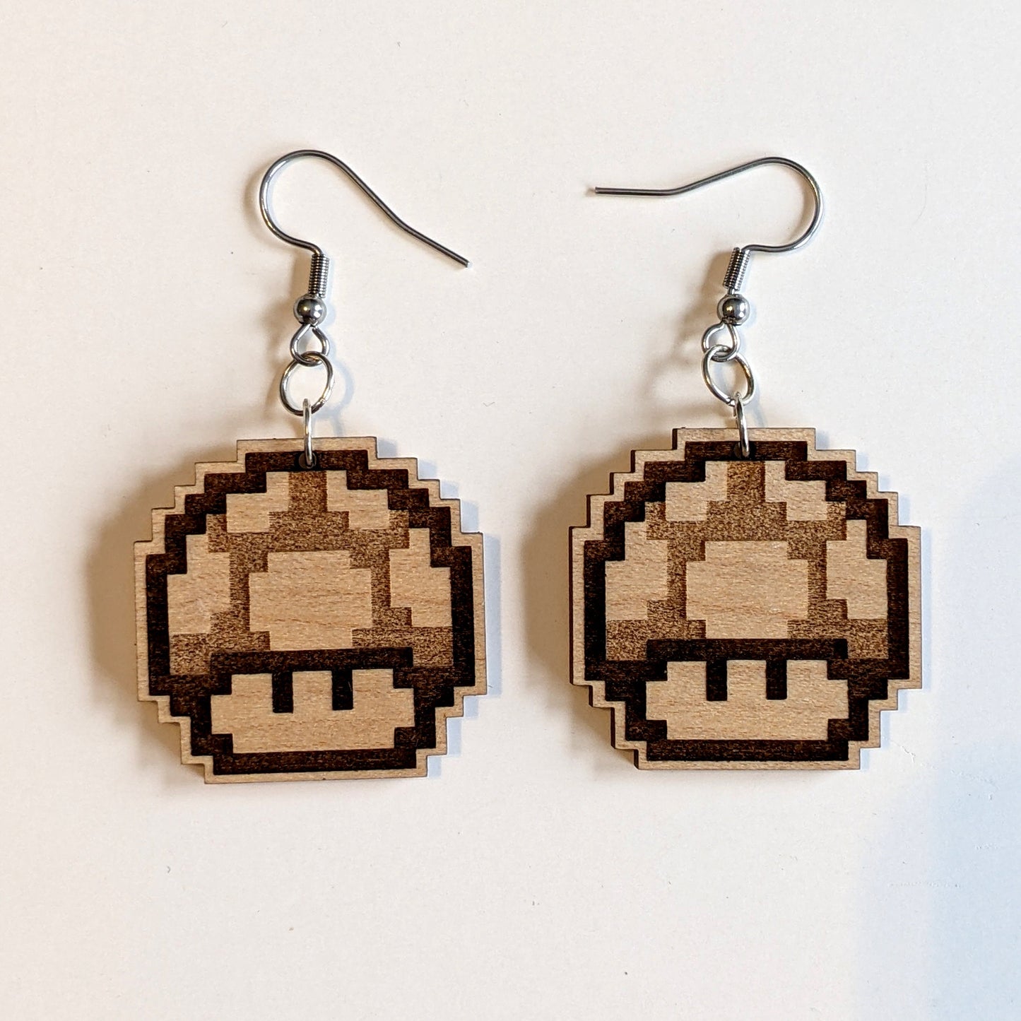 Mario Mushroom Earrings