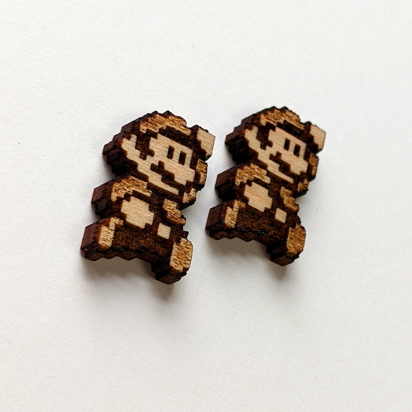 Mario / Mushroom / Question Mark Stud Earrings