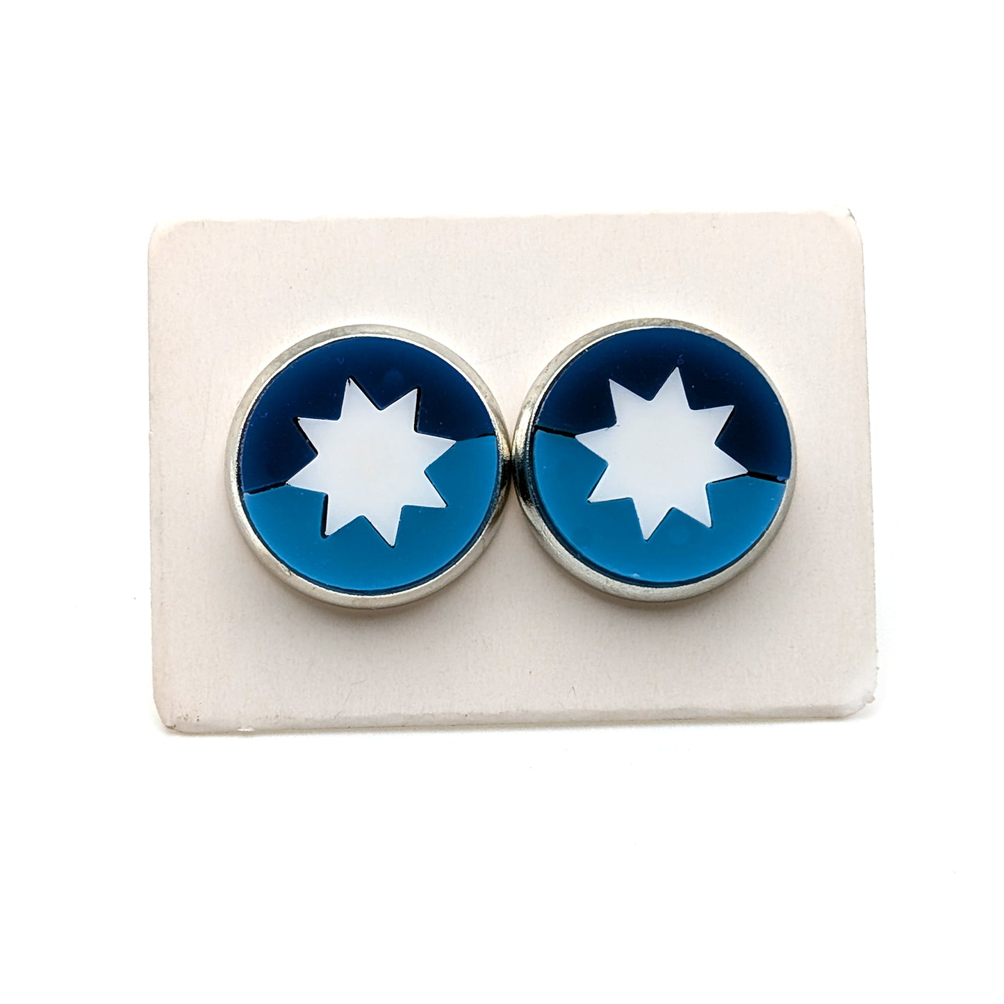 MN State Flag Stud Earrings