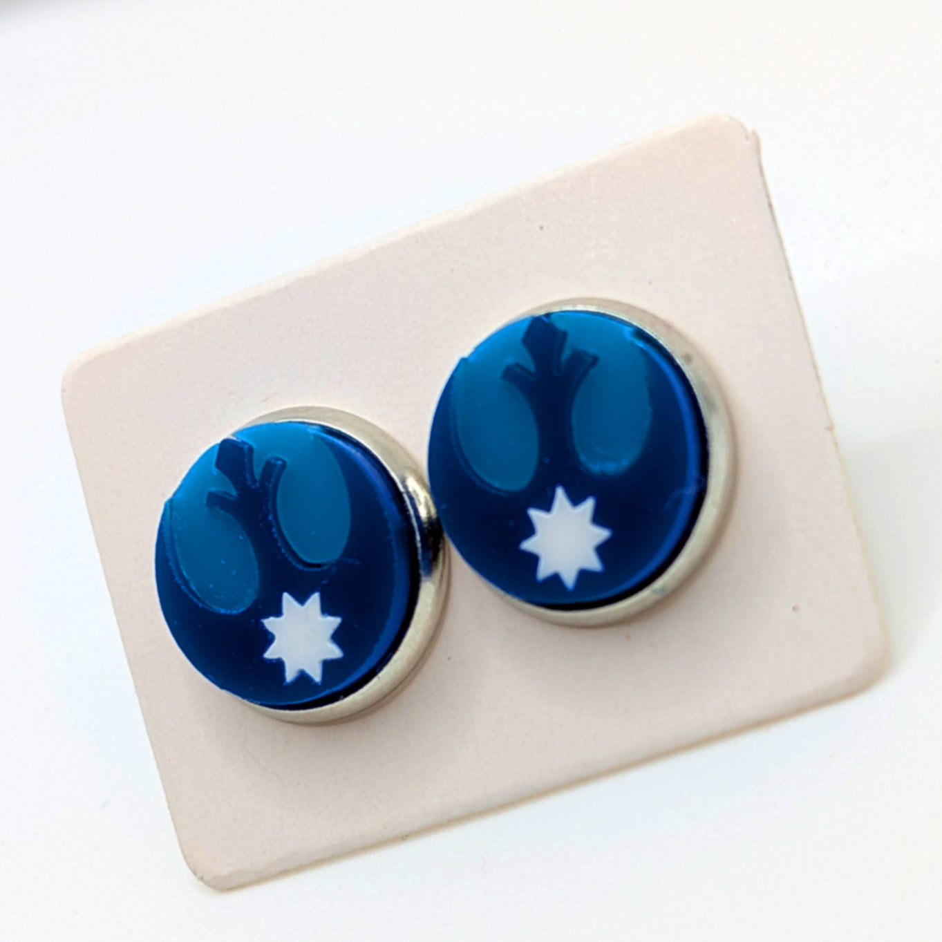 MN Rebels State Flag Stud Earrings
