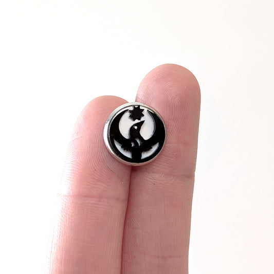 MN Rebel Loon Stud Earrings