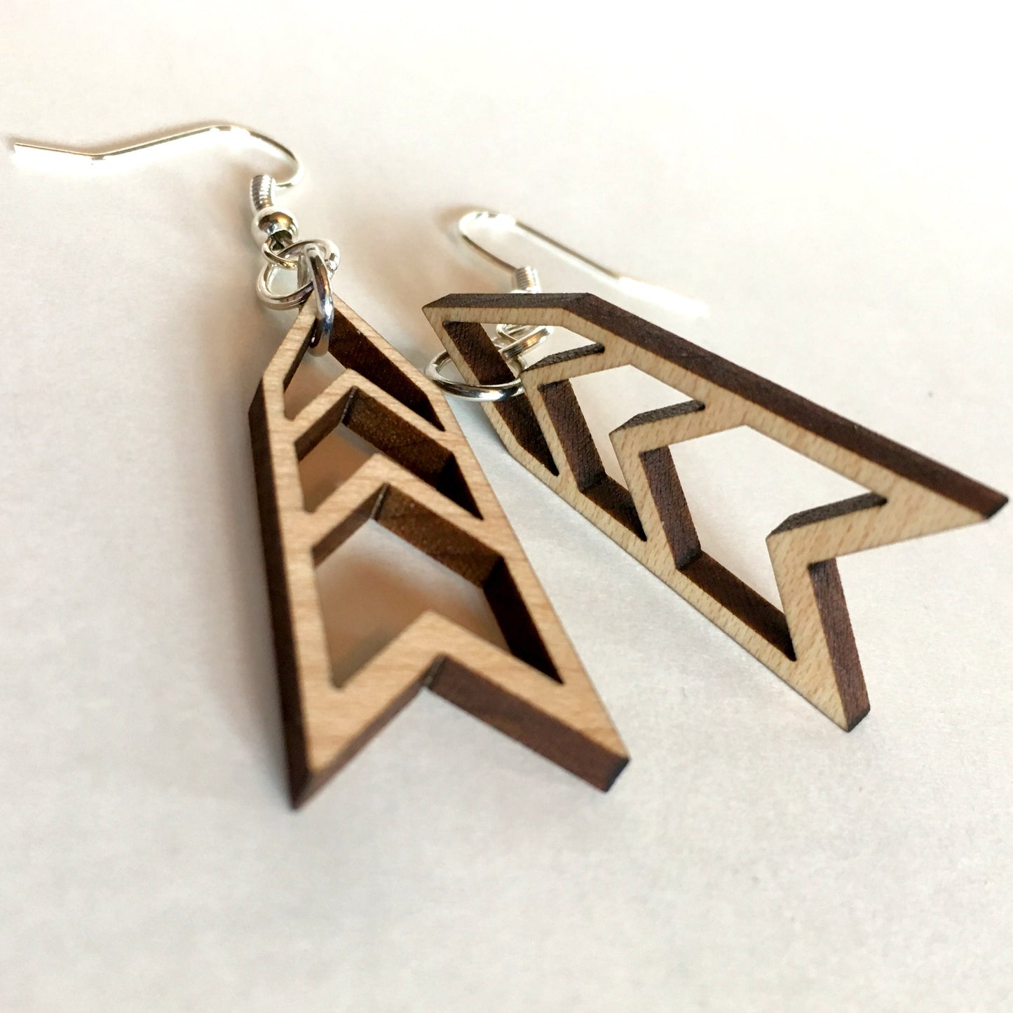 Chevron Tower Earrings