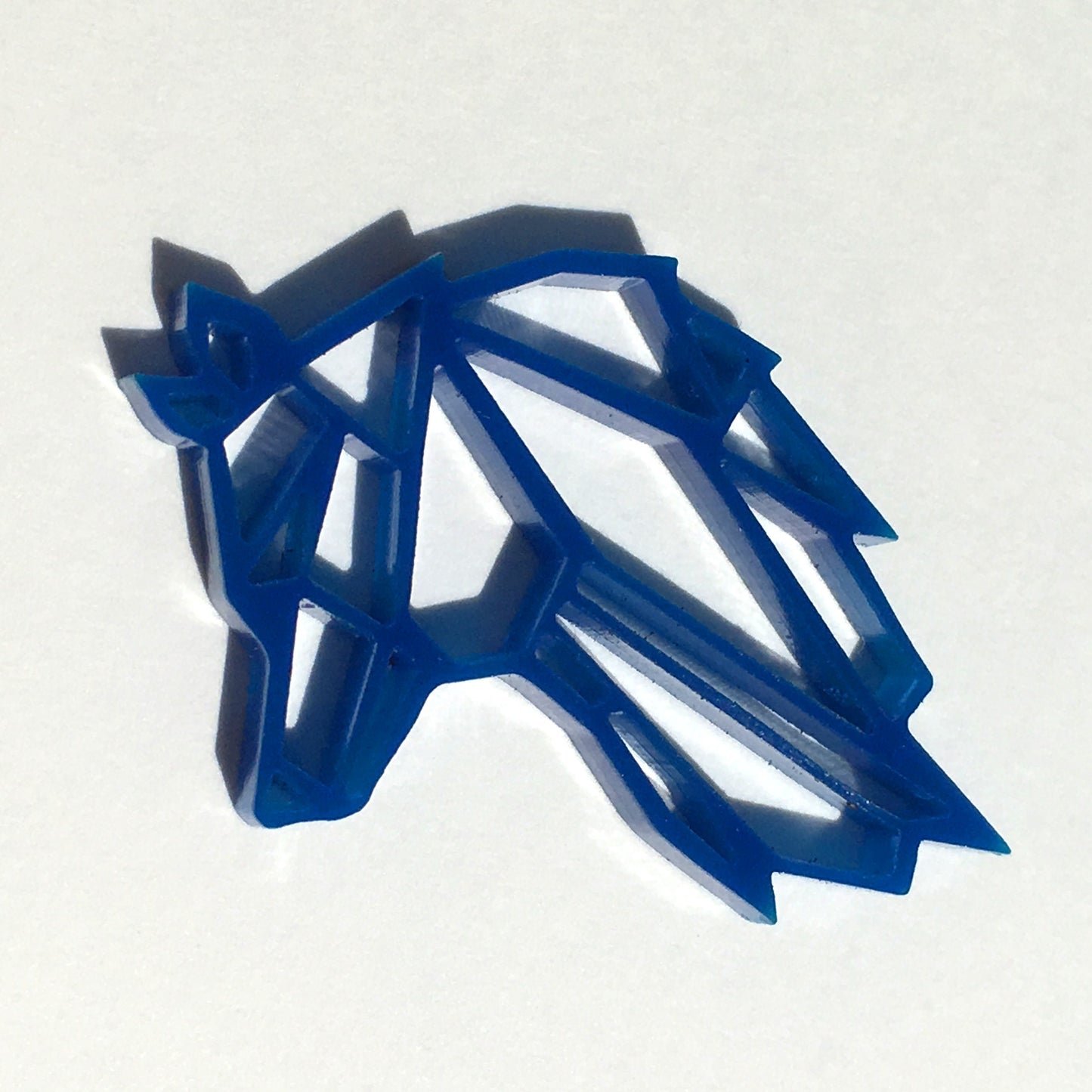 Wolf Polygon Earrings