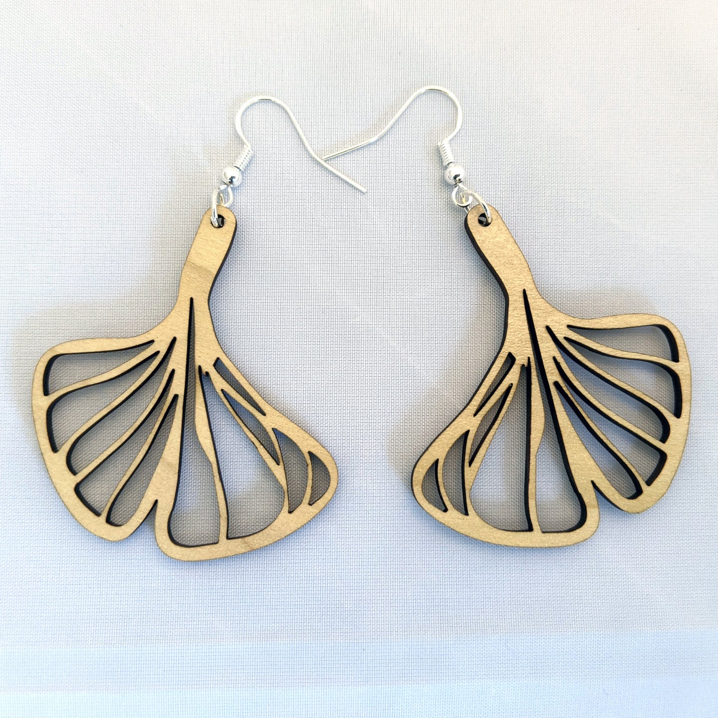 Ginkgo Leaf Earrings