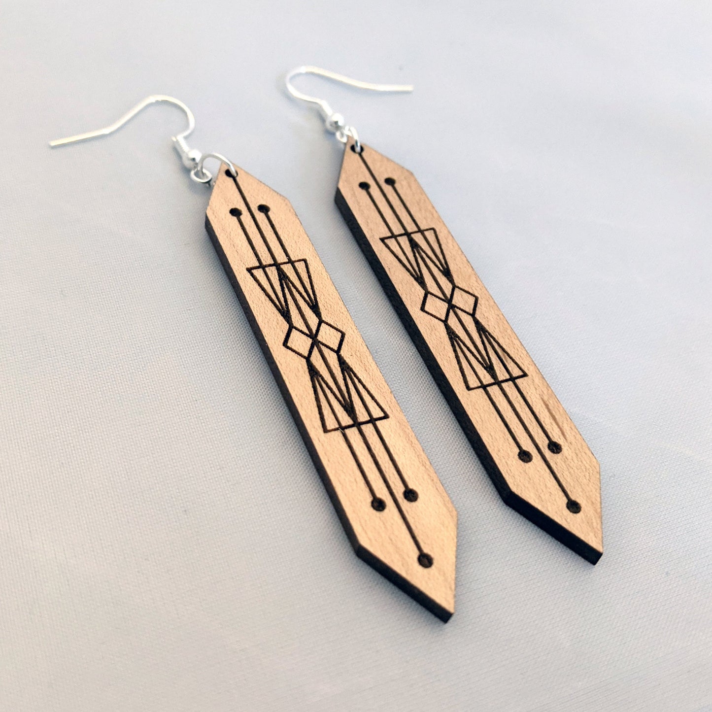 Art Deco Dangle Earrings