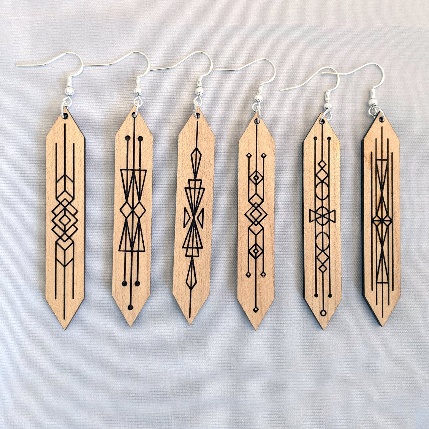Art Deco Dangle Earrings