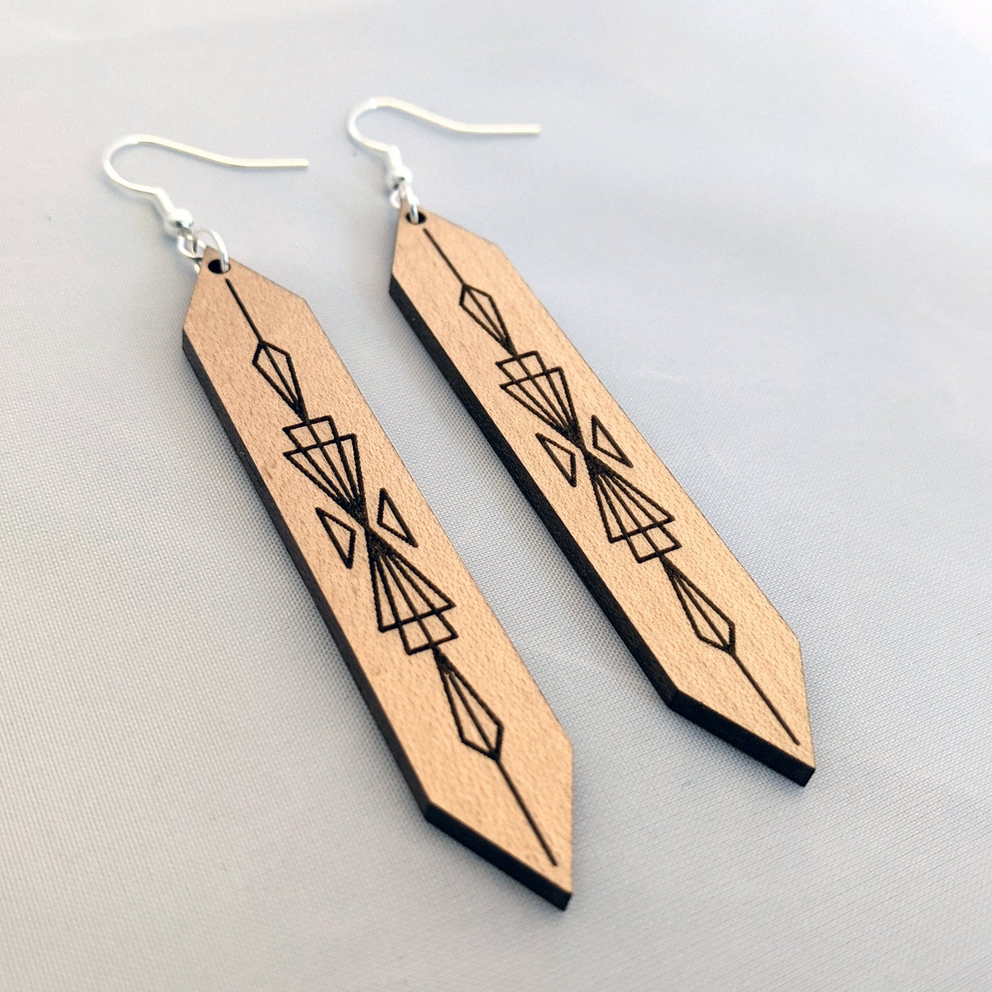 Art Deco Dangle Earrings