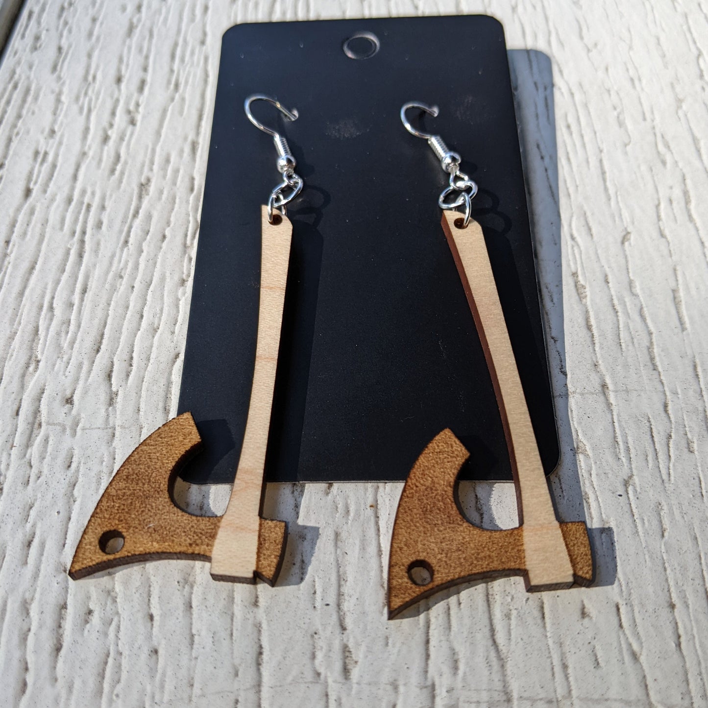 Axe Earrings
