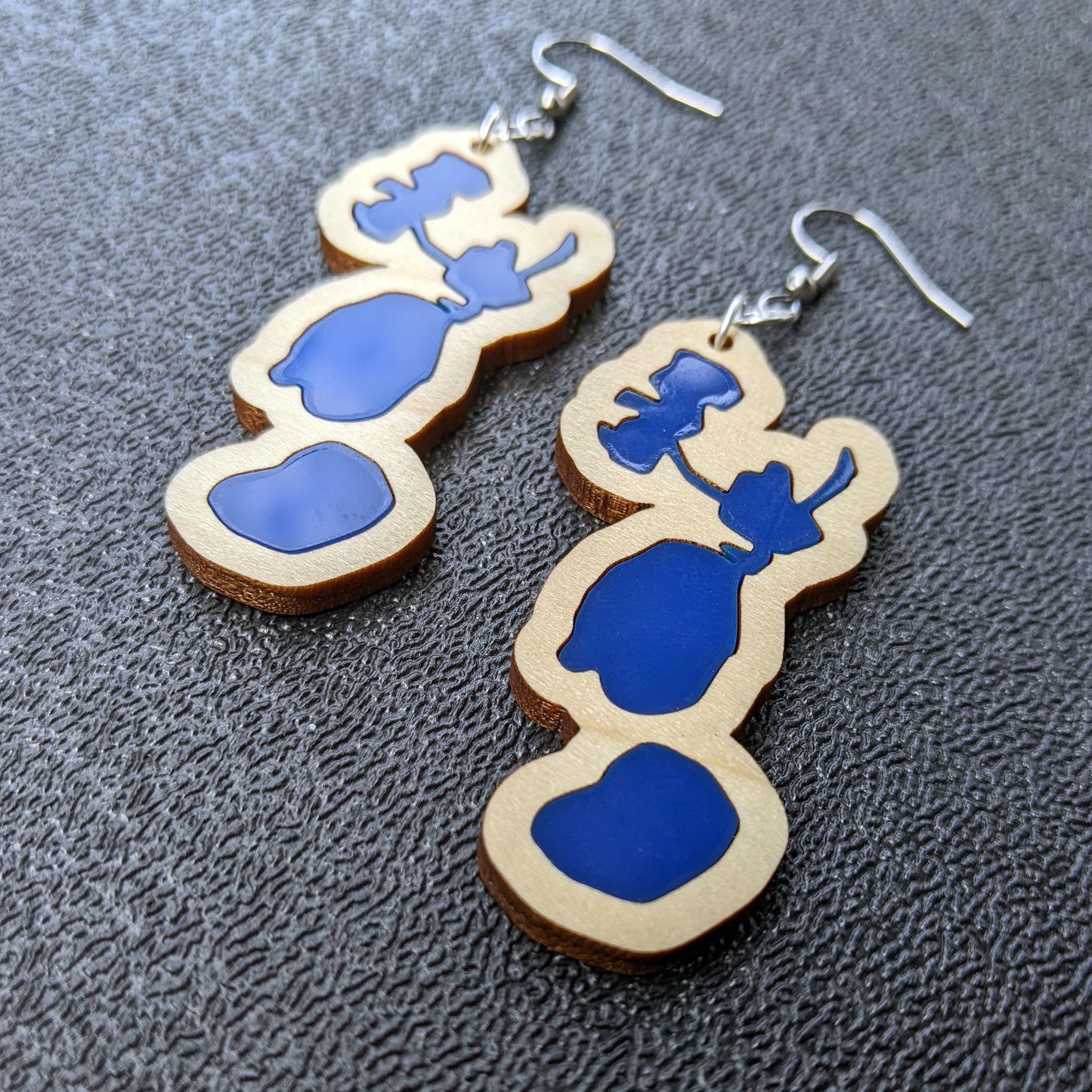 Minneapolis Chain of Lakes Dangle Earrings