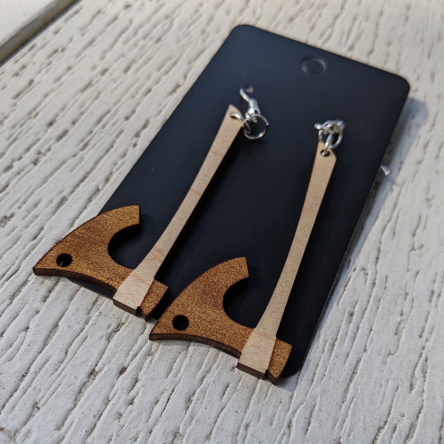Axe Earrings