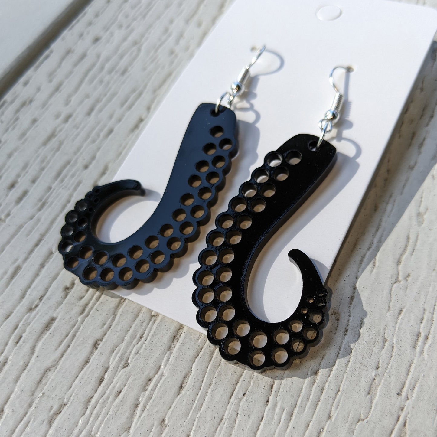 Octopus Tentacle Earrings
