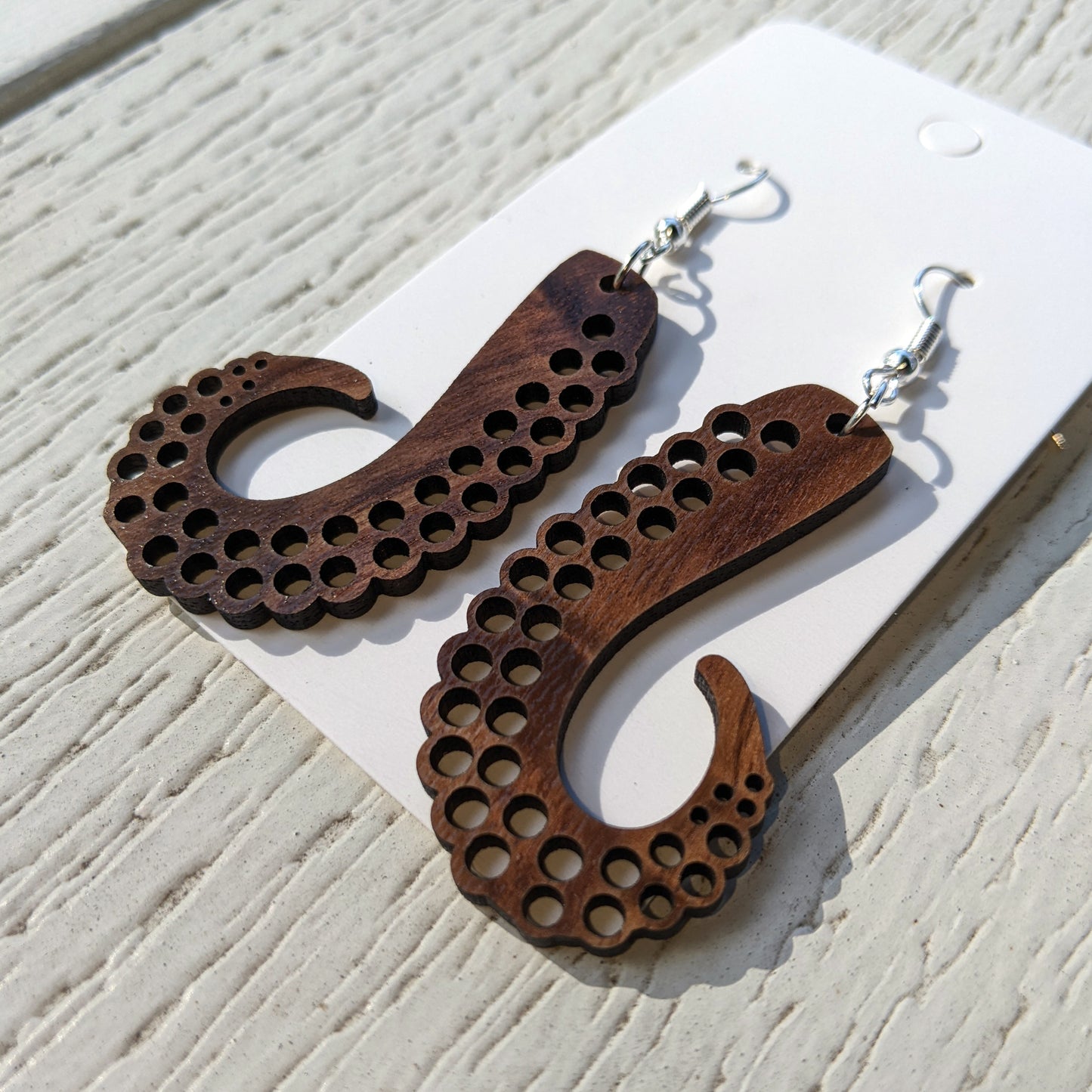 Octopus Tentacle Earrings