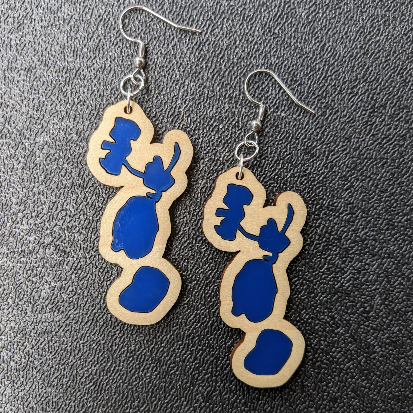 Minneapolis Chain of Lakes Dangle Earrings
