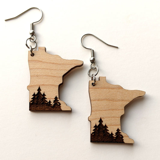 MN Forest Dangle Earrings