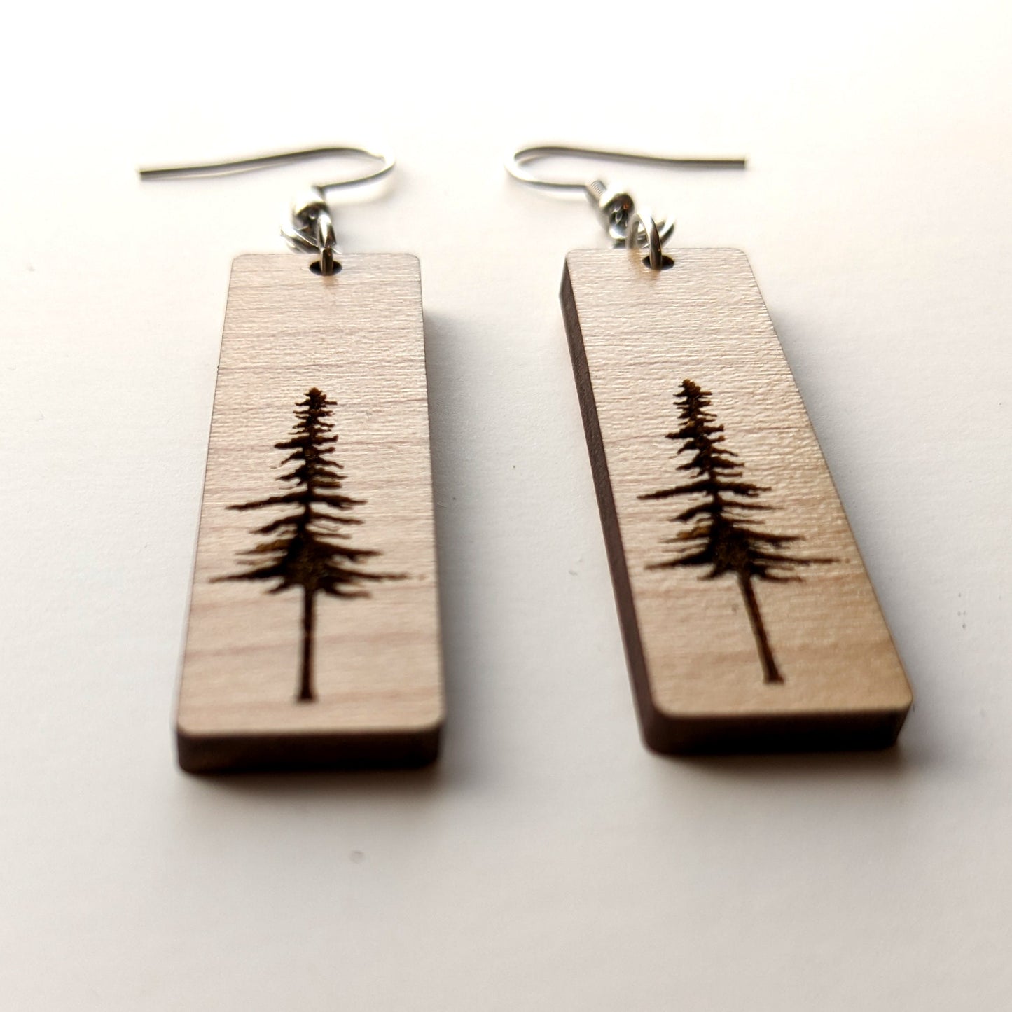 Pine Tree Dangle Earrings