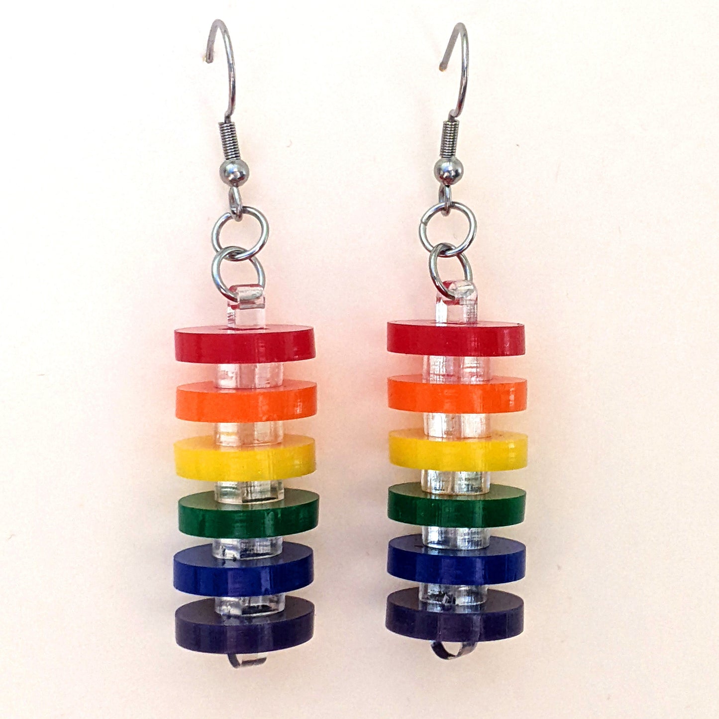 Rainbow Pillar Earrings