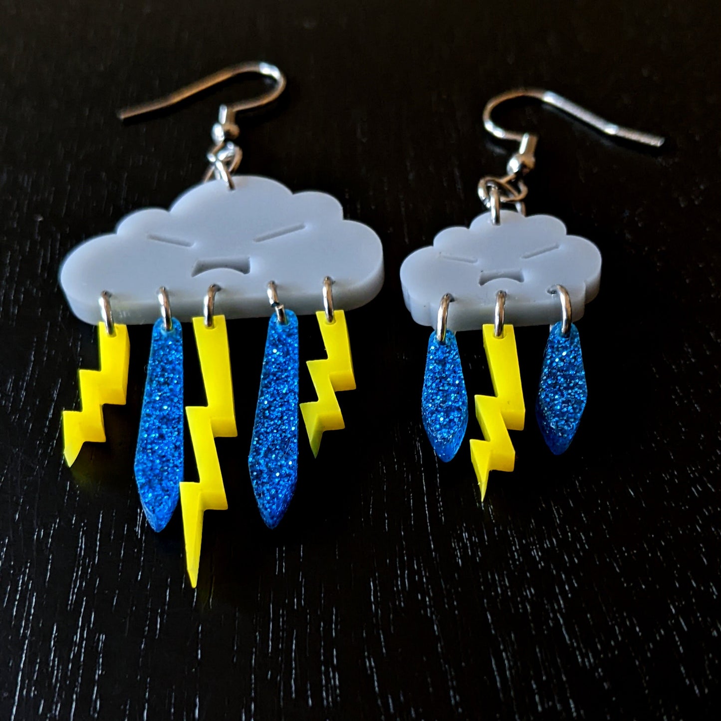Stormy Clouds Dangle Earrings
