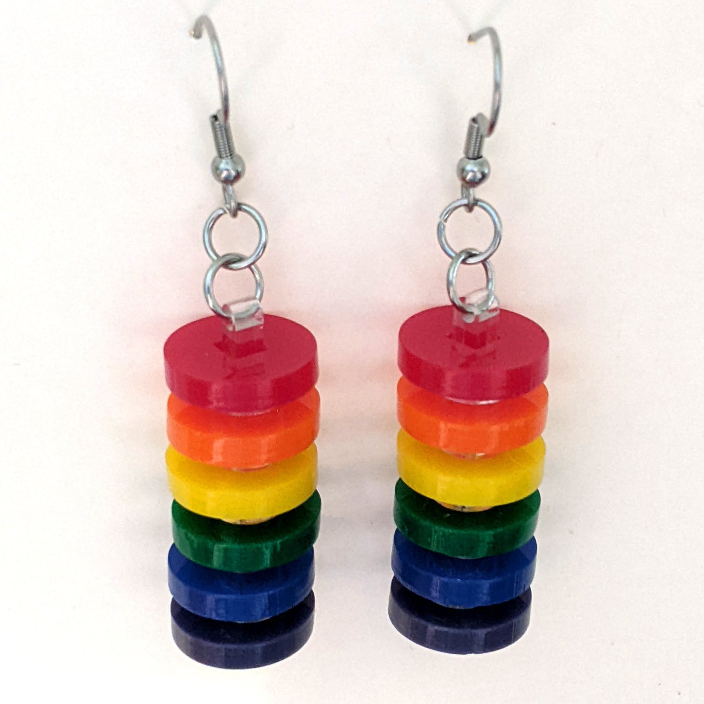 Rainbow Pillar Earrings