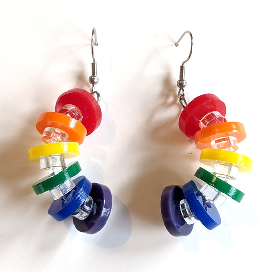 Rainbow Arc Earrings
