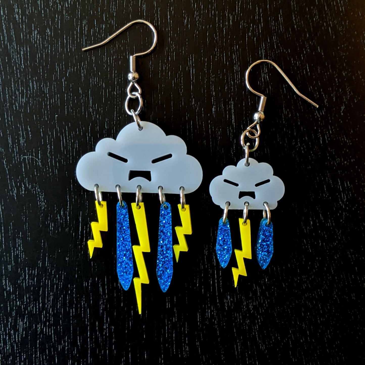 Stormy Clouds Dangle Earrings